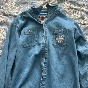 Harley-Davidson Classic Blue Denim Shirt